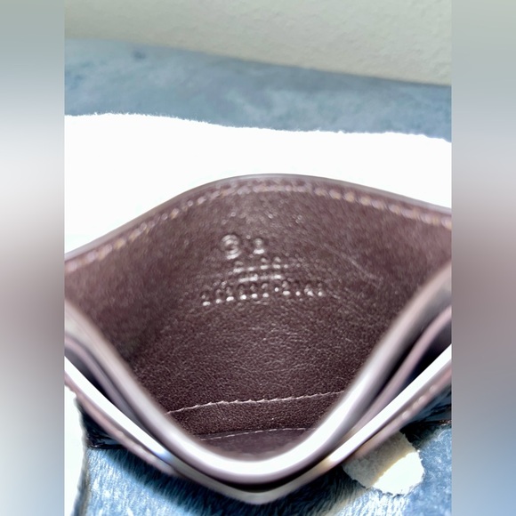 BRAND NEW Gucci Guccissima Brown Card Case - Picture 7 of 10
